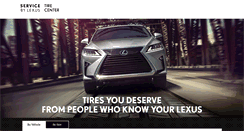 Desktop Screenshot of lexustirecenter.com